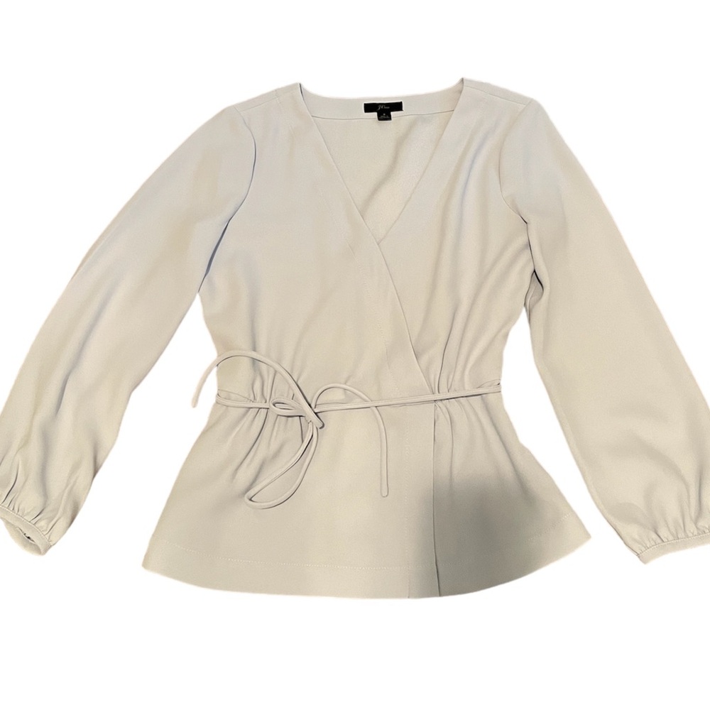 JCrew Peplum Top size 4